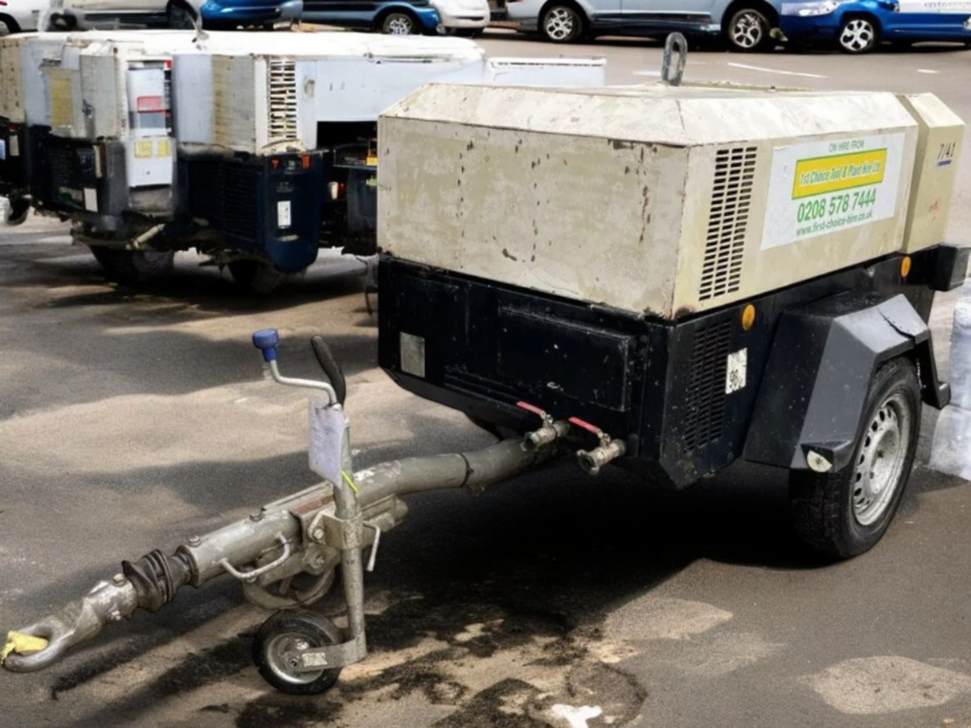 DOOSAN 7/41 ROAD TOWABLE COMPRESSOR - 2013 - 4 M³/MIN (141 CFM) - Image 5 of 9