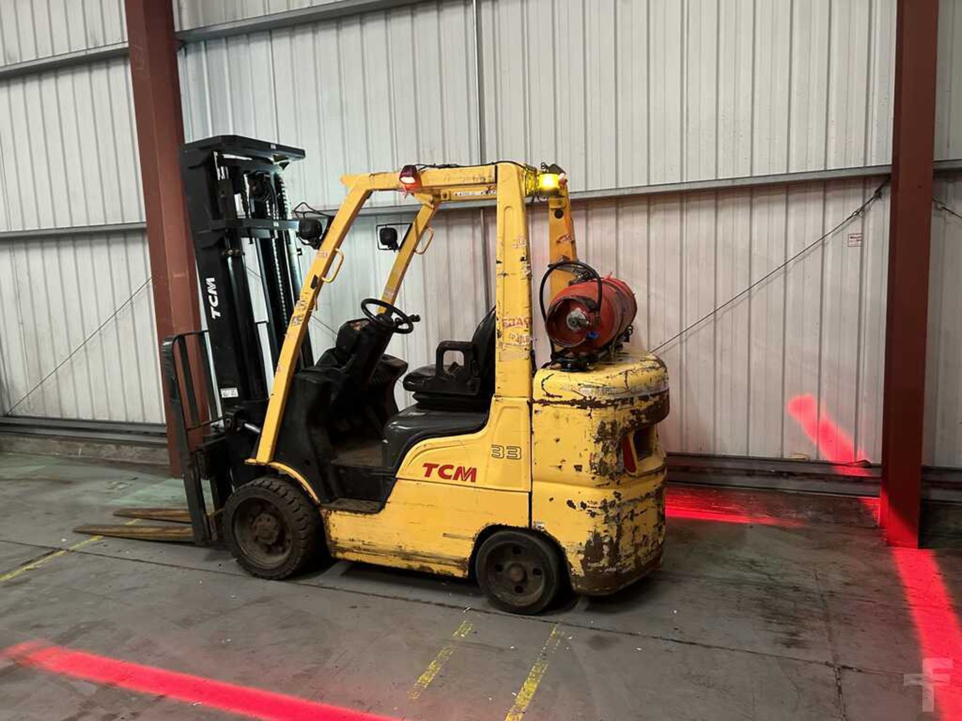 TCM MCU1F2A33LU LPG FORKLIFT - YEAR 2018 - Image 3 of 6