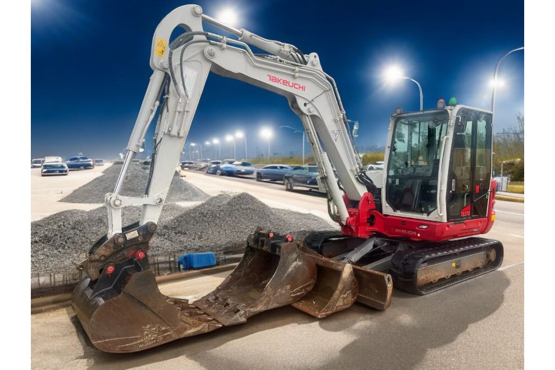 2022 TAKEUCHI TB370 6.7 TONNE EXCAVATOR - Image 2 of 10