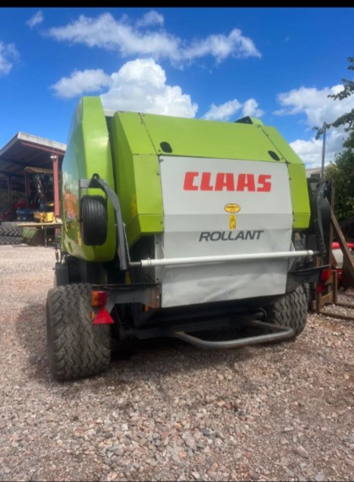 CLAAS ROLLANT 454RC ROUND BALER - Image 4 of 7