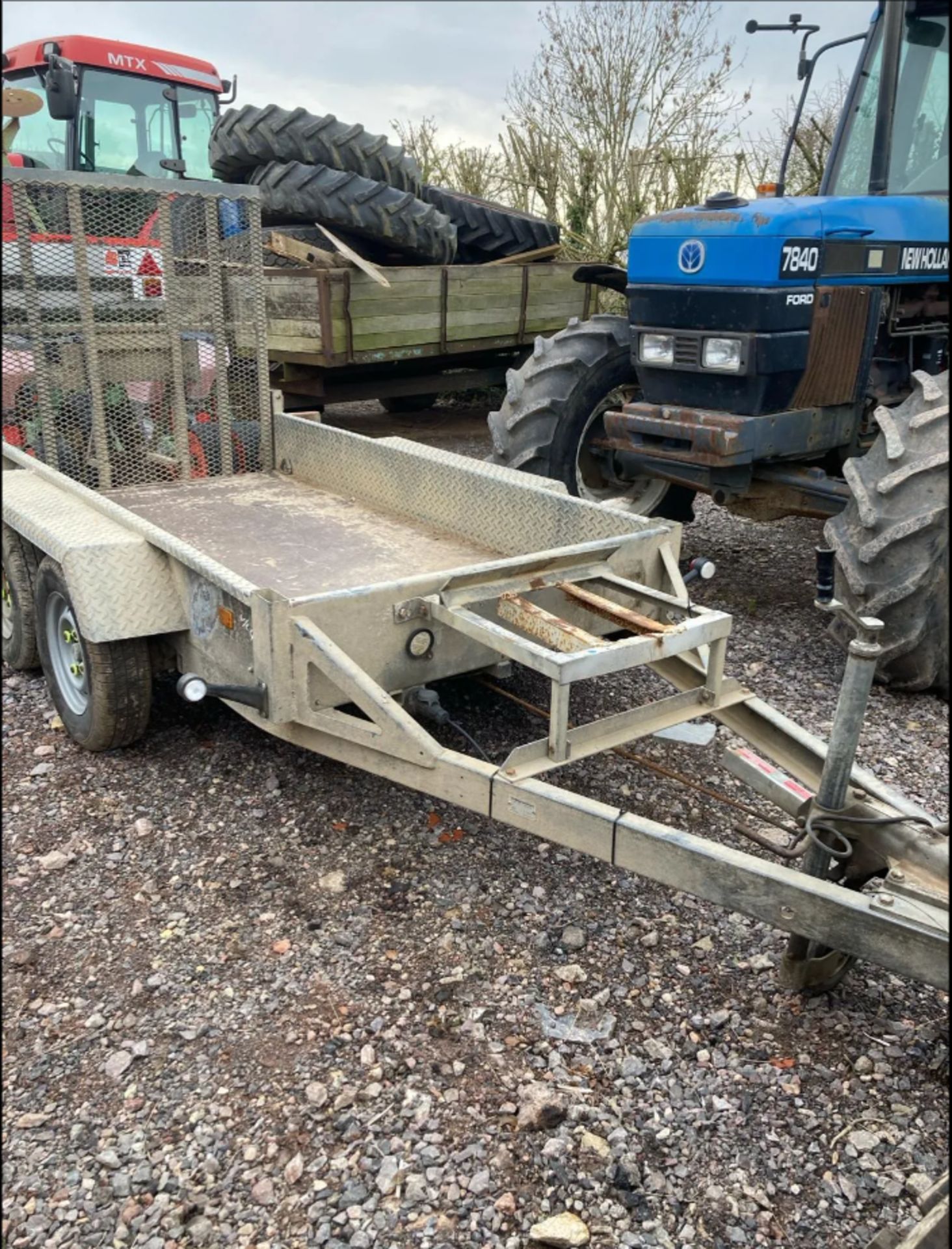 INDESPENSION 2.7T TWIN AXLE PLANT TRAILER - Image 2 of 6