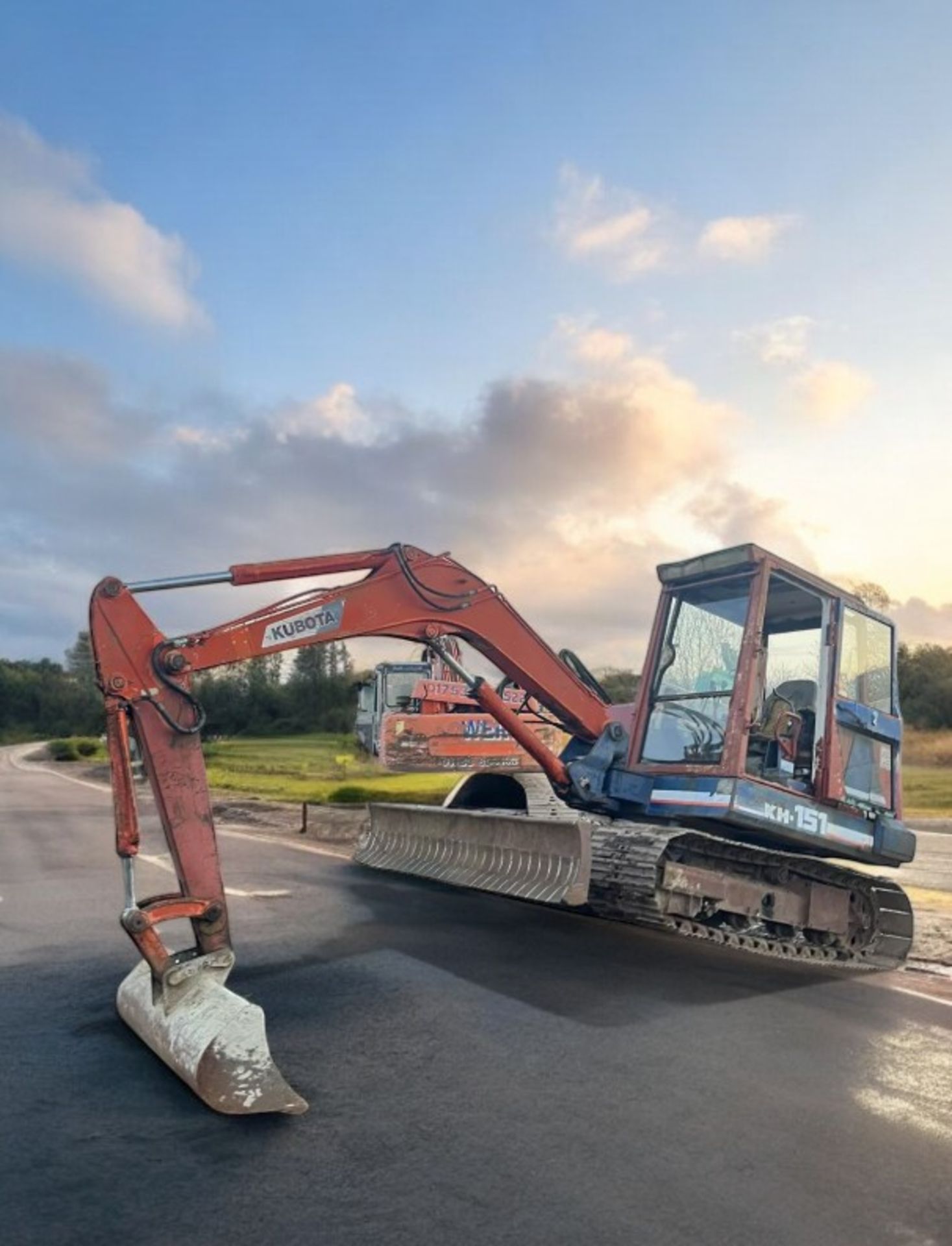 KUBOTA KX151 5-TON MINI DIGGER EXCAVATOR - Image 4 of 6