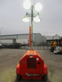 TEREX LIGHTING TOWER – DIESEL TOWABLE – KUBOTA ENGINE