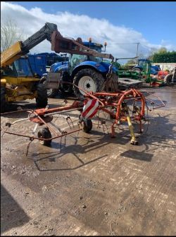 FELLA TH540D HYDRO, 4 ROTOR TEDDER