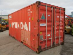 20FT X 8FT SECURE SHIPPING CONTAINER – SUITABLE FOR CANTEEN OR OFFICE USE