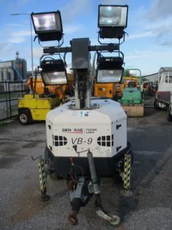 2015 GENERAC VB9 LIGHTING TOWER – DIESEL ENGINE, TOWABLE