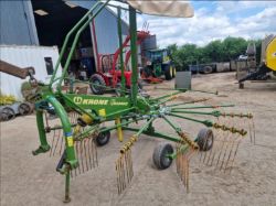 2014 KRONE SWARDO 46 SINGLE ROTOR RAKE