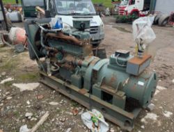 MERCEDES DAIMLER OM346 - 6 CYLINDER ENGINE & 100 KVA STAMFORD GENERATOR
