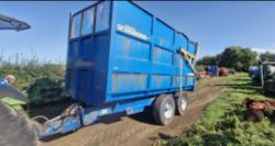 KEN WOOTON 10T SILAGE TRAILER