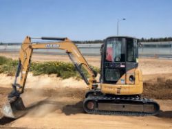 CASE CX50B ZTS 5T MINI EXCAVATOR (2015)