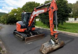 KUBOTA U48-4 MINI EXCAVATOR – 2015