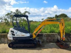 2013 KUBOTA KX71-3 2.6 TONNE EXCAVATOR DIGGER HOURS: 3,687