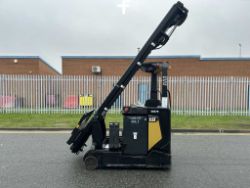 **(INCLUDES CHARGER)** 2019 CAT NR25N2X ELECTRIC REACH TRUCK