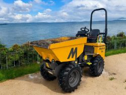 2022 MECALAC TA1EH 1 TONNE HIGH TIP DUMPER