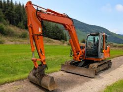 2007 HITACHI ZX80 SBLC 7.7 TONNE EXCAVATOR DIGGER