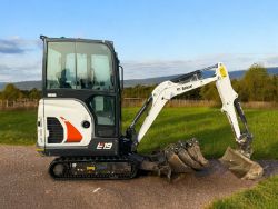 2022 BOBCAT E19 1.9 TONNE EXCAVATOR DIGGER