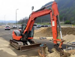 2016 KUBOTA KX080-4 MIDI EXCAVATOR / DIGGER