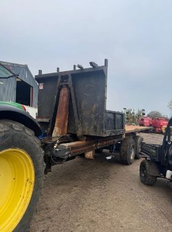 21FT X 7FT 11 HOOKLOADER TRAILER