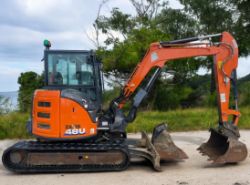 2021 HITACHI ZX48U-6 4.8 TONNE EXCAVATOR HOURS: 2442