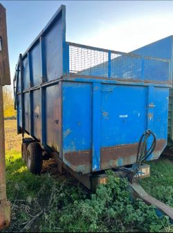 WEST 10 TON SILAGE TRAILER