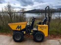 2020 MECALAC TA1EH 1 TONNE HI-TIP DUMPER