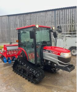 MITSUBISHI GCR22 TRACKED TRACTOR – COMPACT – 70 HOURS – EX-DEMO