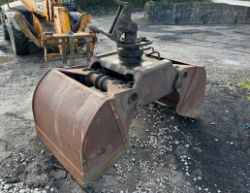 HYDRAULIC ROTATING CLAMSHELL BUCKET – EXCAVATOR/DIGGER/CRANE
