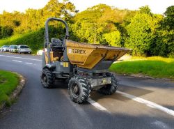 TEREX TA2 SEH 2-TON SWIVEL HYDROSTATIC HIGH TIP DUMPER – 2015 – 2002 HOURS