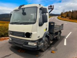 2007 DAF LF45.160 7.5 TONNE TIPPER TRUCK