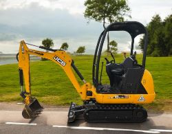 2016 JCB 8016 CTS 1.6 TONNE EXCAVATOR DIGGER – 1217 HOURS