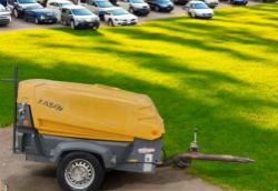 ATLAS COPCO XAS67 ROAD TOW COMPRESSOR – 2014 – 1266 HOURS