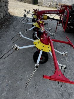 2013 POTTINGER HIT 540N HAY TEDDER – TRACTOR MOUNTED