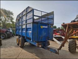 WEST 10 TON GRAIN / SILAGE TRAILER