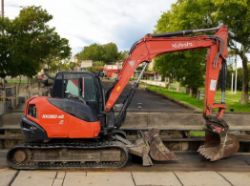 KUBOTA KX080-4 MIDI EXCAVATOR – 2018