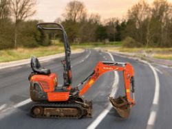 2018 KUBOTA K008-3 MICRO EXCAVATOR HOURS: 1,208
