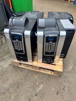 6 EVOCA NECTA COFFEE MACHINES TABLE TOP BEAN 2 CUP & INSTANT
