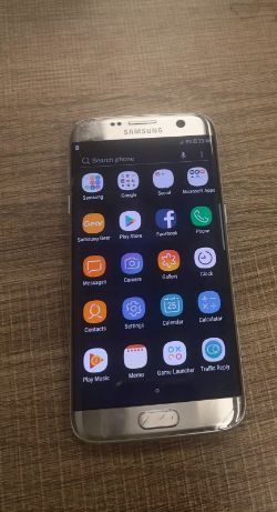 SAMSUNG GALAXY S7 4G 32GB SLIVER CUSTOMER RETURN WORKING CONDITION