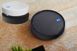 FREE DELIVERY - JOBLOT OF 10X ROBOT VAC - BLACK (SBA-00257)