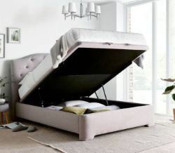 17 X BRAND NEW SUPERKING SIZE BED FRAMES AND ALSO 5 PALLETS OF MIXED BED PARTS