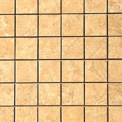 33 BXS SICILY MOSAIC WALL & FLOOR TILE SHEETS - DARK BEIGE 31.6 X 31.6CM.