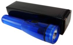 1000 X TRANS TORCH BLUE WITH BOX-NO BATTERIES