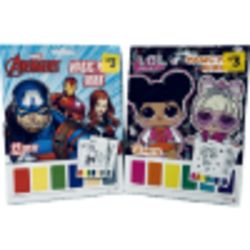 600 MAGIC PAINT BOOKS JUST ADD WATER MARVEL AVENGERS AND LOL SUPRISE