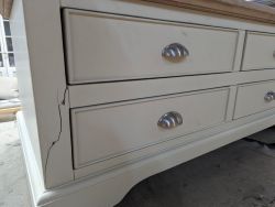 5 X PALLET OF DFS HOME FURNITURE RETURNS MIXED LOT TABLES AND BEDFRAMES - TOTAL RRP EST. £13166