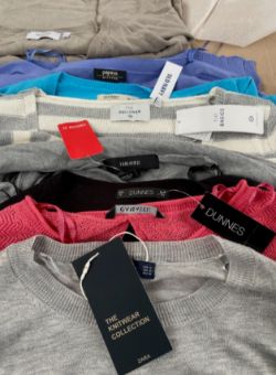 X40 BRANDED WOMENS JUMPERS & KNITWEAR - SIZE LARGE (L)