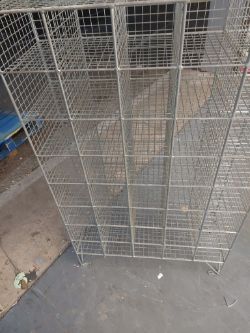 HEAVY DUTY COMMERCIAL STORAGE UNIT PIGEONHOLE METAL STORAGES STRONG METAL USED