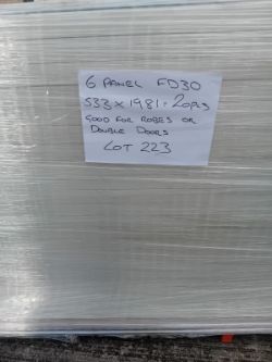 20 INTERNAL DOORS - SEE DESCRIPTION FOR BREAKDOWN