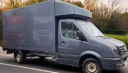 2014 VOLKSWAGEN CRAFTER CR35 LWB LUTON BOX VAN WITH TAIL LIFT