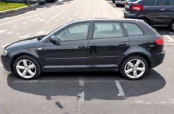 2006 AUDI A3 SE 2.0 TDI BLACK HATCHBACK >>--NO VAT ON HAMMER--<<