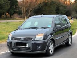 2007 FORD FUSION 1.4 ZETEC CLIMATE DURASHIFT EST 5DR – BLACK, AUTOMATIC >>--NO VAT ON HAMMER--<<
