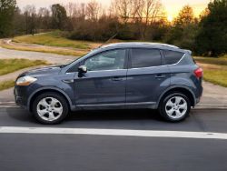 FORD KUGA ZETEC 2.0 TDCI 2WD GREY 2008 >>--NO VAT ON HAMMER--<<